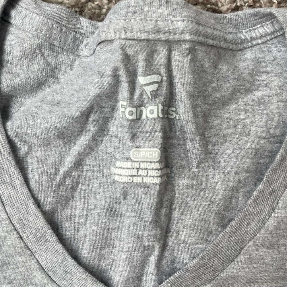 Fanatics Gray Purdue V-Neck Tee - Picture 2 of 2